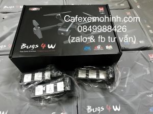 [Ver2] Flycam bugs 4w camera 2k , bay 1600m động cơ brushless gấp gọn , có gps tự bay về