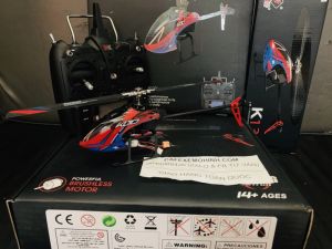 Trực thăng điều khiển xk k130 động cơ brushless bay 3d