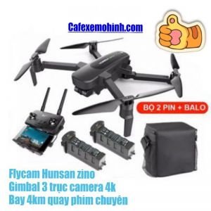 [2 PIN + BALO] hubsan zino pro camera 4k gimbal 3 trục bay 4km