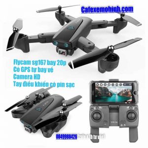 Flycam s167 GPS quay Hd rõ nét bay 20p có tự bay về