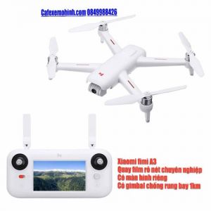 Flycam xiaomi fimi a3 remote có lcd riêng có gimbal quay phim cực nét bay 1km