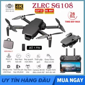 Flycam Sg108 Camera 4k động cơ Brushless bay 1000m có Gps tự bay về