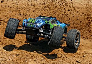 Traxxas Rustler 4X4 VXL Brushless RTR 1/10 4WD Stadium Truck hàng USA