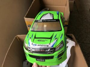 Body shell car Isuzu green