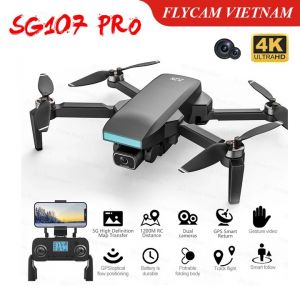 flycam sg107 pro 4k dual camera Fpv wifi brushless motor bay 20p