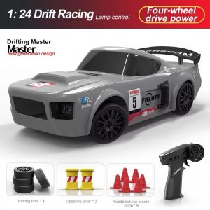 4wd RC Drift Đua Xe AE86 GTR Xe Thể Thao 2.4G Điều Khiển Từ Xa Mô Phỏng Mustang RC Xe Mô Hình Trẻ Em Xe Ô Tô Đồ Chơi